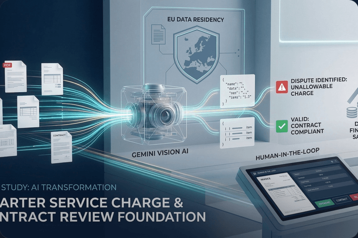 AI-assisted contract and billing review project